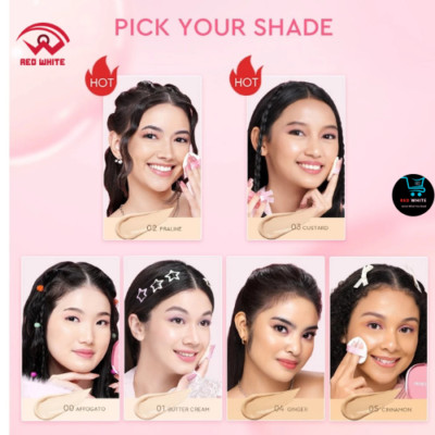 Glad2Glow Perfect Cover Cushion Foundation full coverage #02 Praline