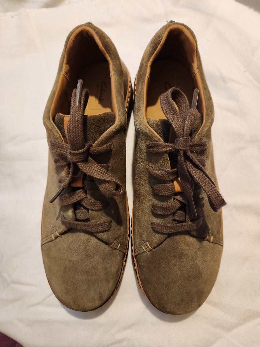 Clarks Women's Shoes Amberlee Crest Olive US Sz