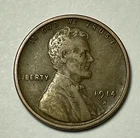 1914-S  Lincoln Wheat Cent XF
