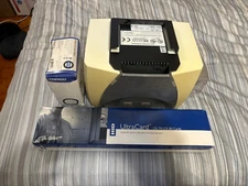 Fargo Persona C30 ID Card Thermal Printer no power cord  Mag cards and ribbon