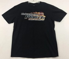 Harley-Davidson Unleash the Power Mens T-Shirt Orlando FL Size L Black 