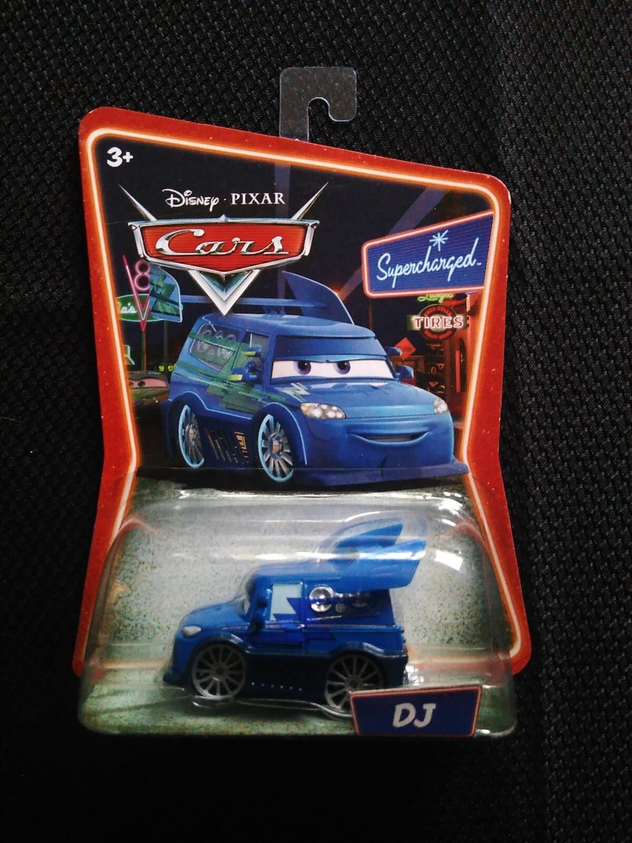 Disney Pixar Cars DJ Supercharged Diecast Toy Car NIP Australia