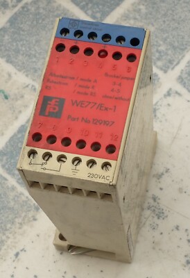 Pepperl + Fuchs 129197 WE77 / Ex-1 Switch Amplifier 230V gebraucht