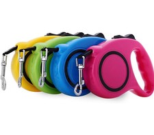 Guinzaglio per Cani Piccola Taglia 3M Allungabile Gancio Retrattile Avvolgibile