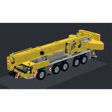 MOC-57421 LTM1250-5.1 Mobile Crane 4599 Pieces for Ages 18 and Up Gift