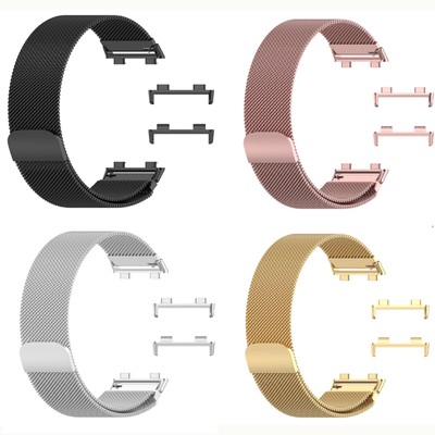 Mesh Buckle Watch Strap Quick Release Watchband Bracelet for Huawei Watch Fit