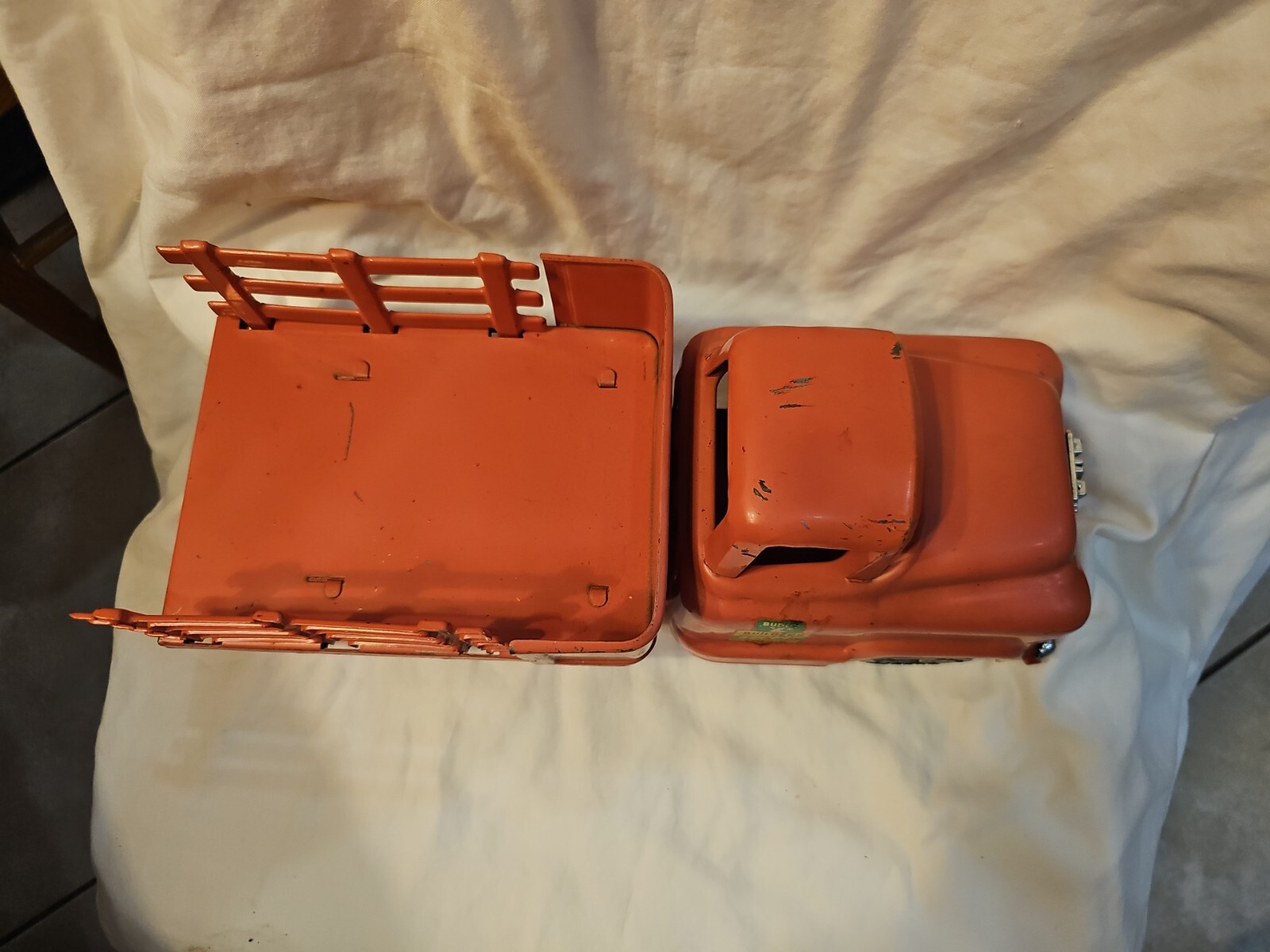 vintage pressed steel buddy l toy trucks eBay