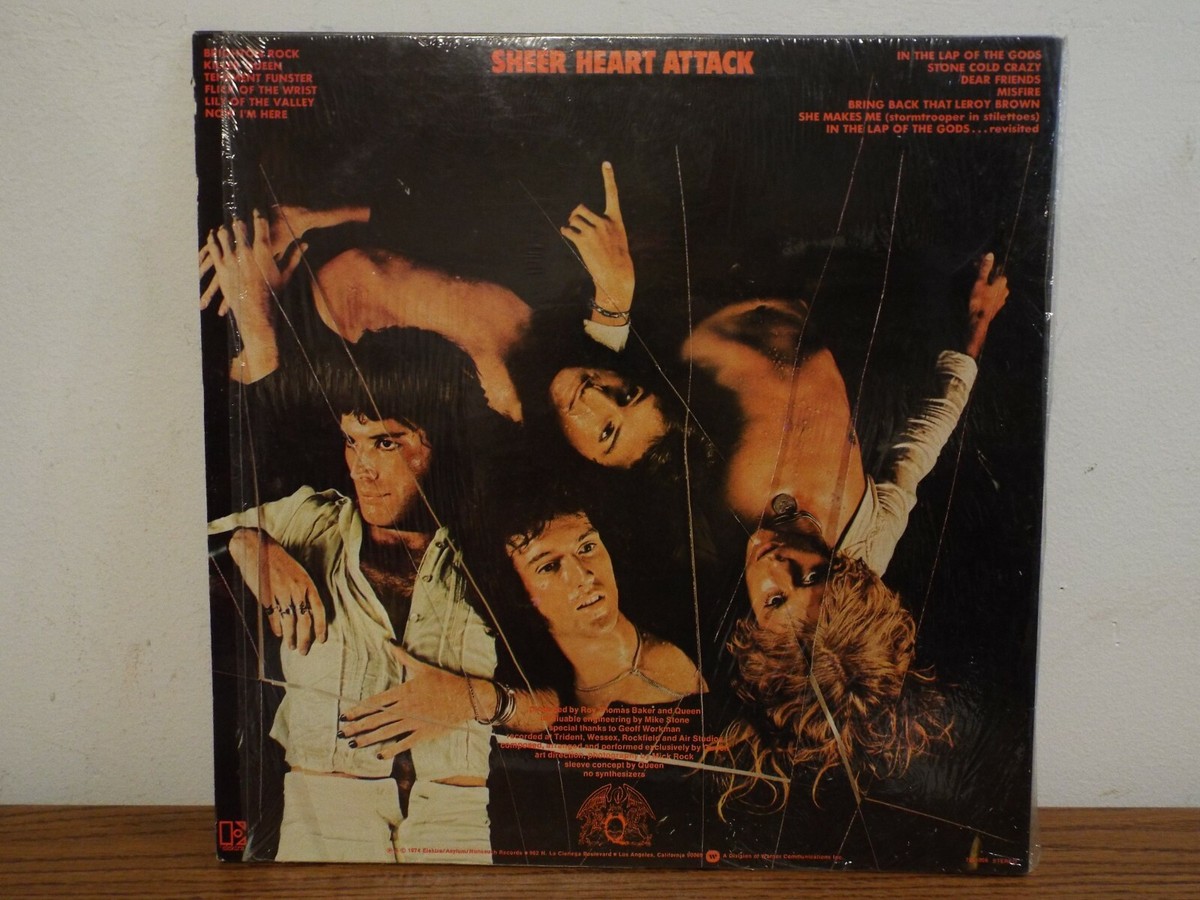 QUEEN SHEER HEART ATTACK LP VINYL ALBUM WITH INSERT | eBay