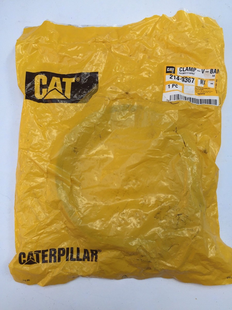 Caterpillar Nos Oem V Band Clamp 214-9367. Cat Factory Parts