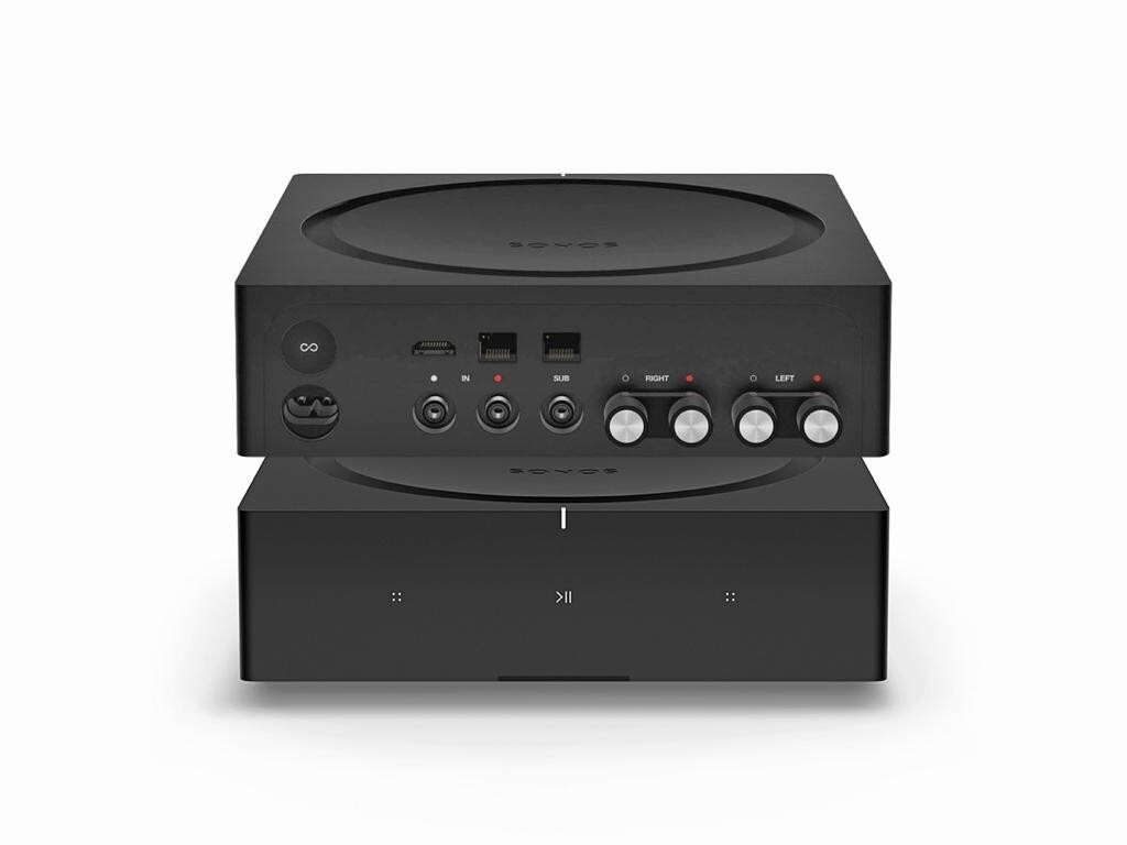 Sonos Amp 125W 2.1-Channel Amplifier - Black (AMPG1US1BLK)
