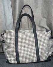Pottery Barn Kids Baby Houndstooth Classic Diaper Bag 6091