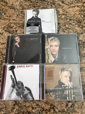 CHRIS BOTTI (LOT OF 5 CDs) USED VERY GOOD. WHEN I FALL IN LOVE/A THOUSAND KISSES