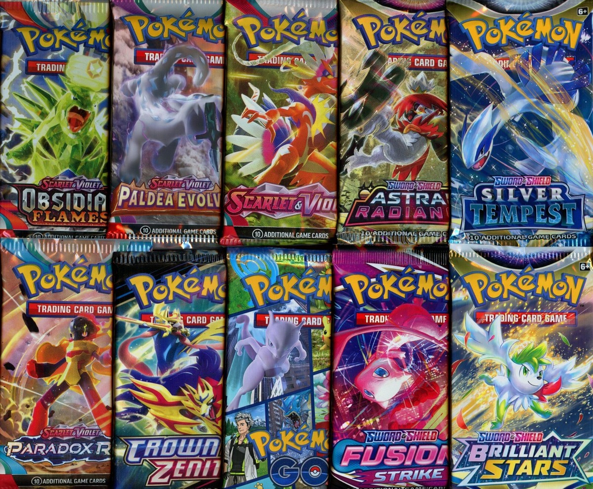 Pokémon Promo Card Pack ×10 Booster Pack Toploaders 10 PACK - Sealed Promo Card