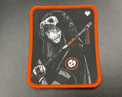 Castle x Grayscale Halloween 2023 Shinigami EDC Woven Pouch Patch