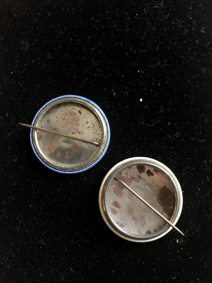 Anti-FDR 1940 Willkie Presidencial Sin Tercer Término Béisbol, 8 Años Es Suficiente Pin Foto 4 de 4