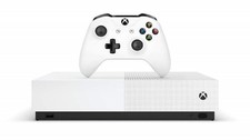 Microsoft Xbox One S - 1TB White Console + Controller + 8 Games - Very Good