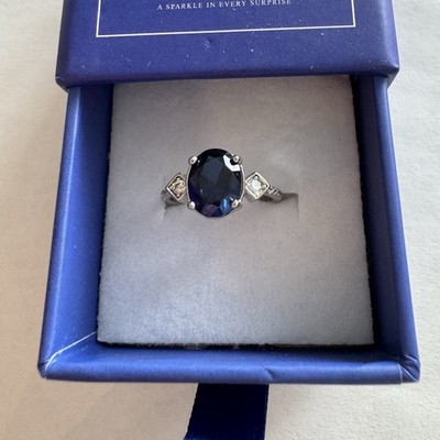 NWT Revealed Ryze Party Sterling September Born to Shine Ring - Size 5