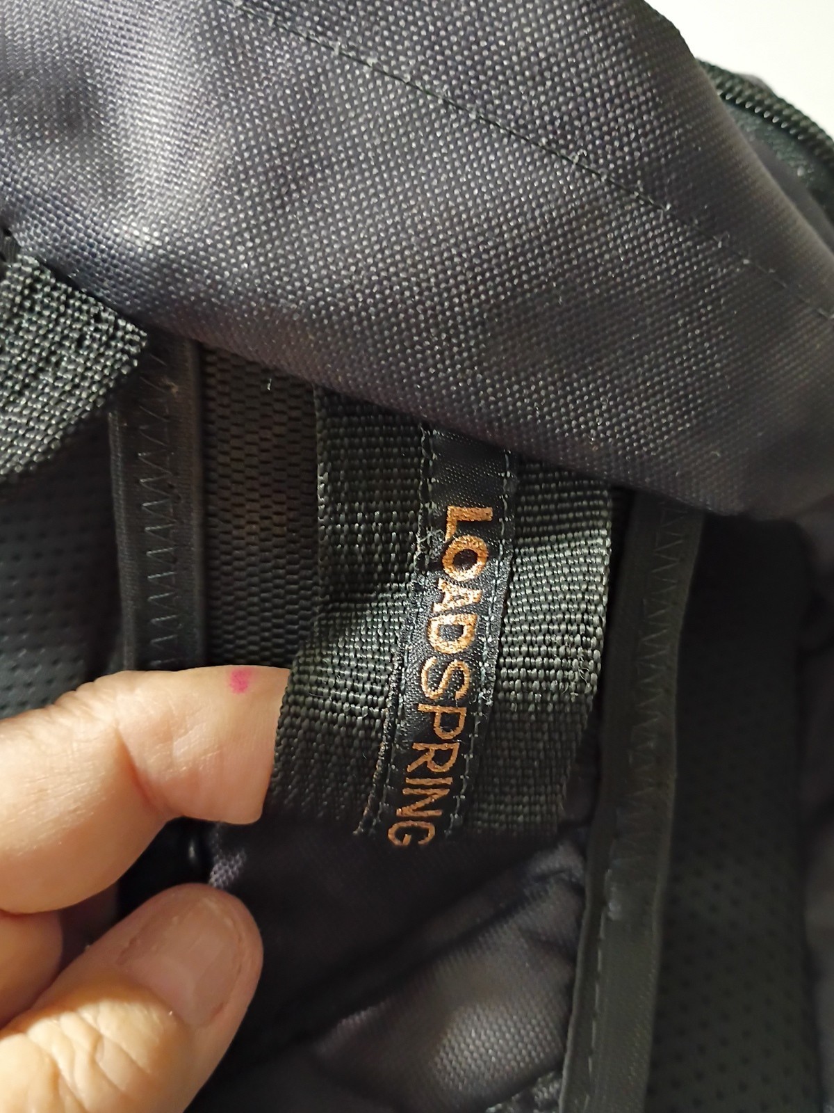 Black/Gray Adidas Load Spring Large Backpack-4 Ex… - image 17