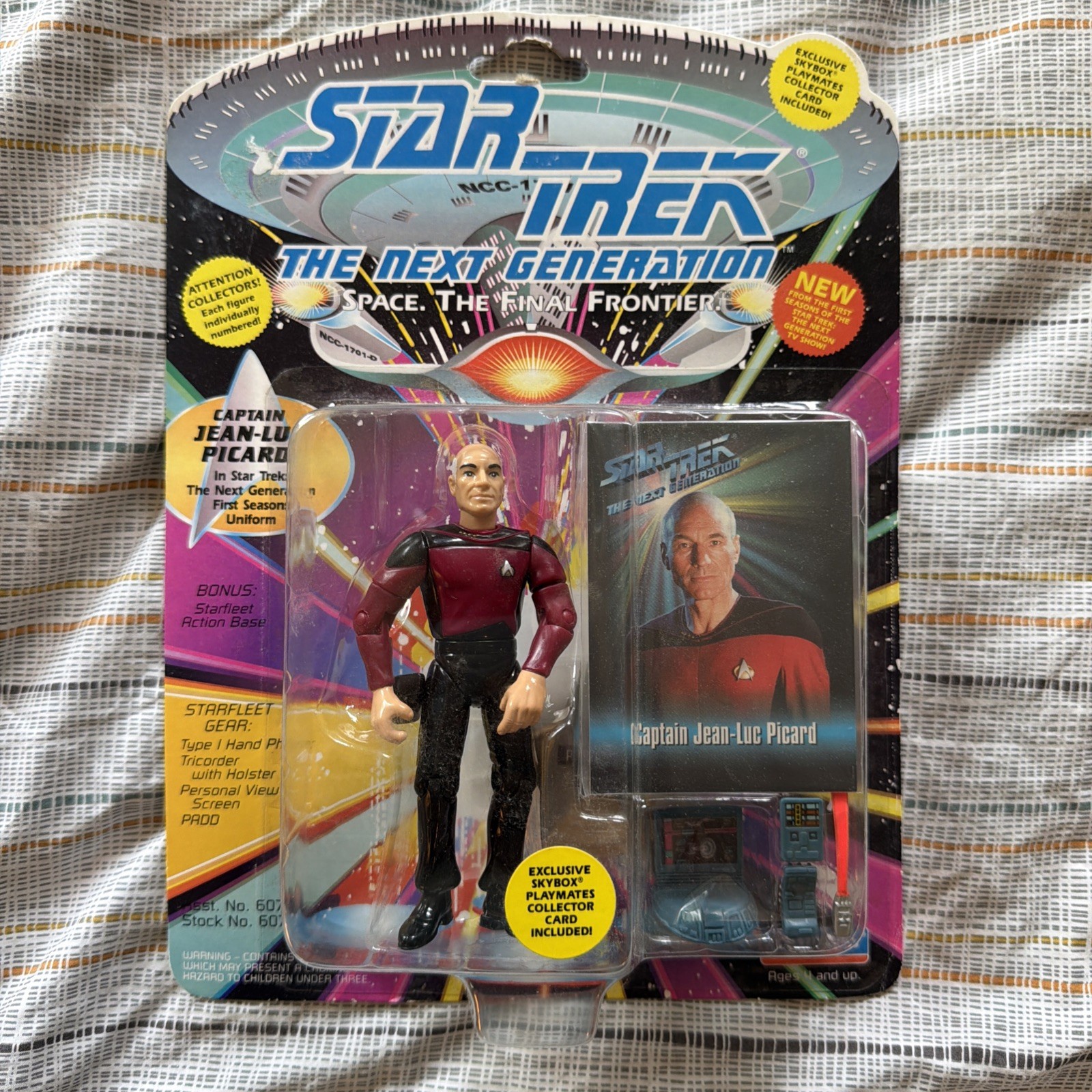 Figura Capitán Jean-Luc Picard Star Trek La Próxima Generación Playmates 1994