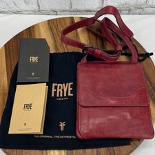 Portafoglio Frye Melissa donna pelle bordeaux tracolla regolabile tracolla