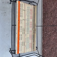 Vintage Yardstick Wood Wooden Ruler Lot Advertising Lot Of 14 lot 1