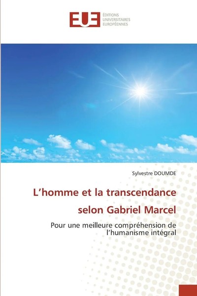 Sylvestre Doumde | L'homme Et La Transcendance Selon Gabriel Marcel | Buch-image
