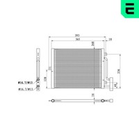 Kondensator Klimaanlage ERA 667432 FüR Porsche 911 996 Boxster 986 Targa Carrera