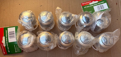10 x Fluidmaster PRO550 Kabelventil DUAL Spültaste chrom C220 Restposten