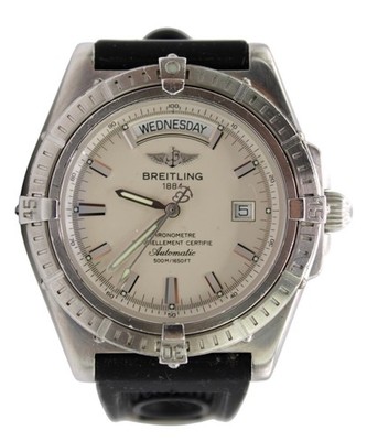 Breitling Headwind Automatik DayDate A45355 Herren Armbanduhr 43mm