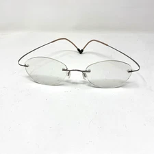 MARCHON AIRLOCK 2 720 10 140mm BROWN RIMLESS EYEGLASSES C831