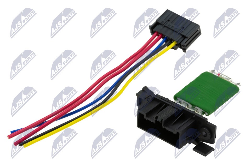 Fits NTY ERD-FT-006 blower resistor + cube/plug resistor