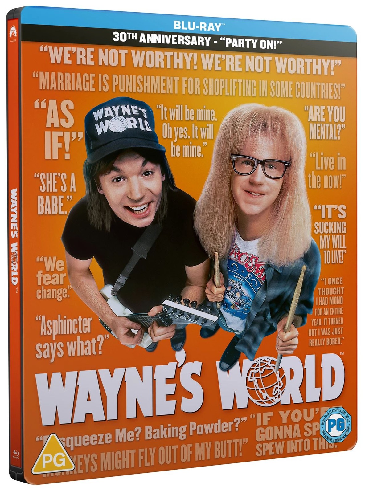 Wayne's World Steelbook Limited Edition [PG] Blu-ray