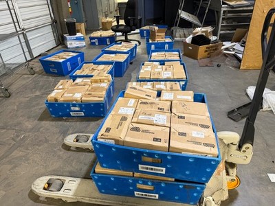550,000 self adhesive shipping labels selling all for 1 price need gone ASAP