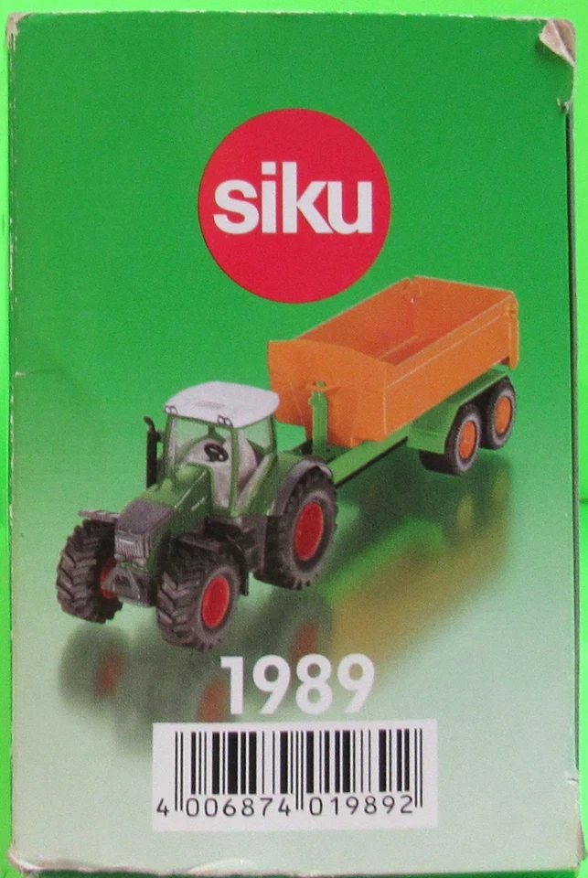 SIKU 1989 Fendt 936 With Hook Lift Chassis And Dump Truck Joskin 1:50 New Boxed - Image 2 of 4