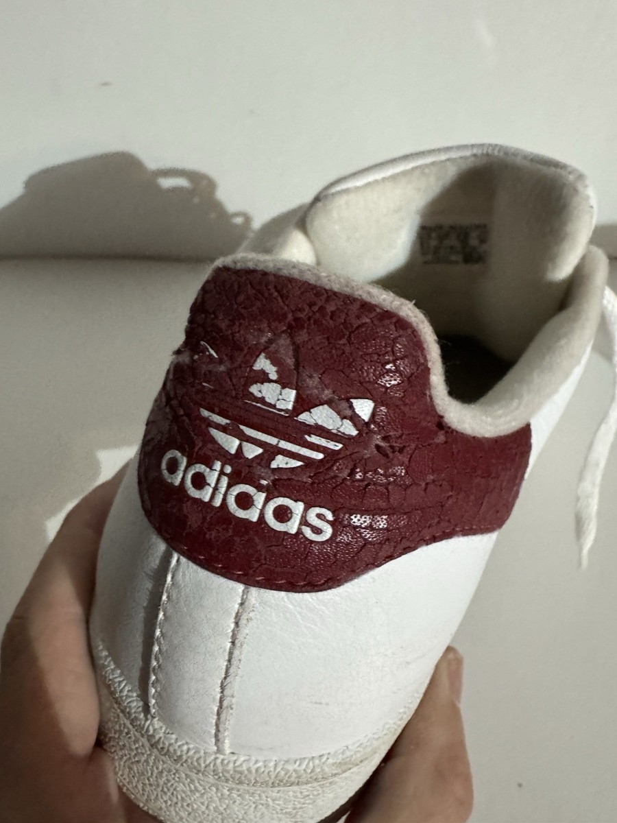 adidas Superstar Classic 80s Vtg Deluxe White Red Released 03' Sz 8.5  Shelltoe | eBay
