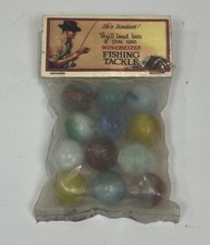 Winchester Fishing Tackle Advertising Promo Bag Of Marbles