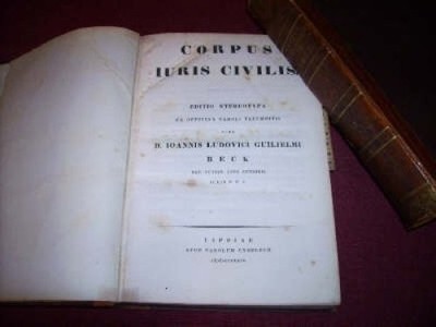 Beck: CORPUS IURIS CIVILIS.