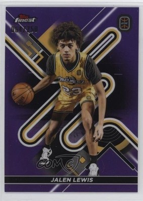 2022 Topps Finest OTE Overtime Elite Purple Refractor 64/250 Jalen Lewis #2 kf4