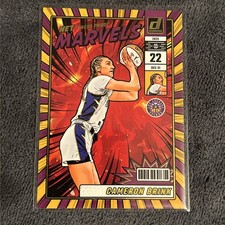 2025 PANINI DONRUSS WNBA NET MARVELS 9 CAMERON BRINK PRESS PROOF PURPLE