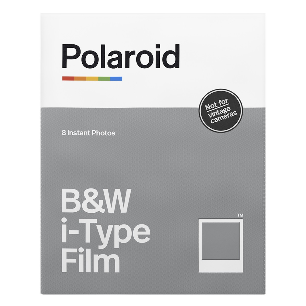 Film Polaroid i-Type noir et blanc à contraste élevé pour des clichés intemporels