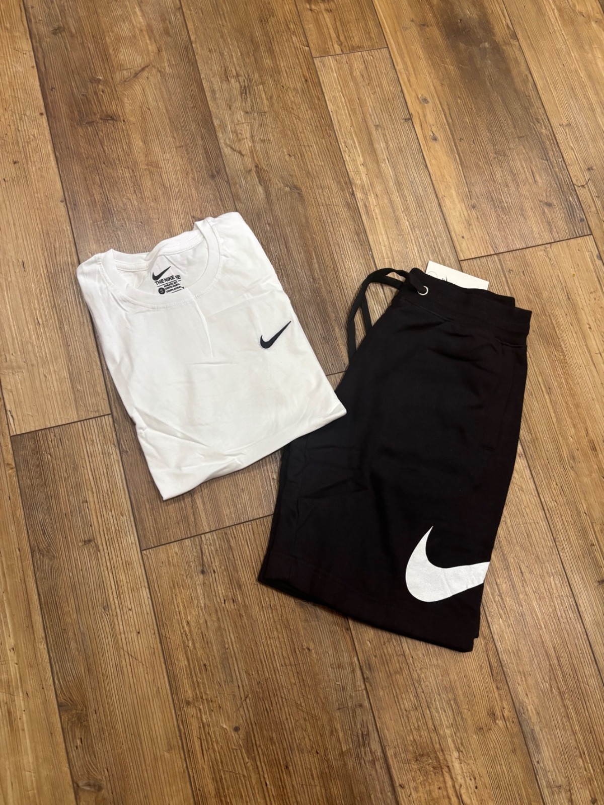mens nike tracksuit tshirt and short set swimwear