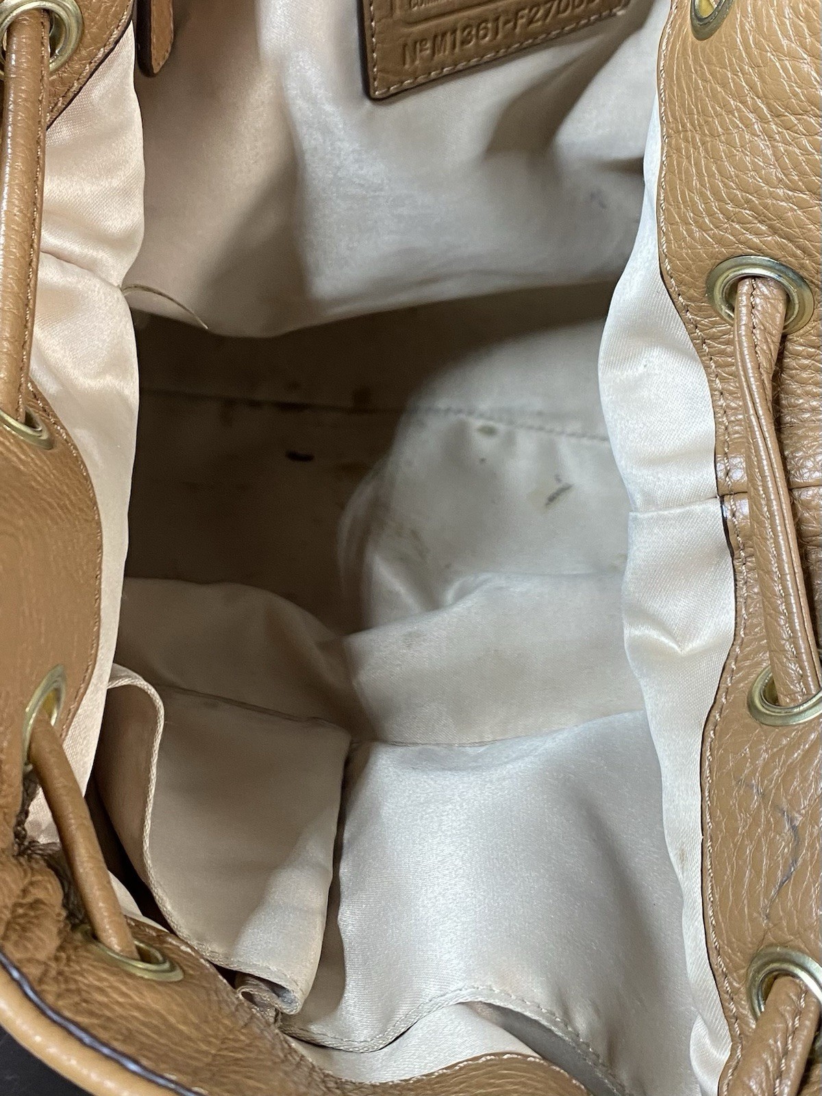 Coach Avery Pebble Leather Drawstring Bucket Bag … - image 9