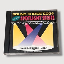 Sound Choice CDG Karaoke Spotlight Series Classic Country Vol 1