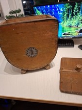 Altes Holz Butterfass für Sahne und Butter