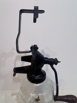 Antique Arcade Crystal Wall Mount Coffee Grinder Catch Cup Hopper - Vintage  | eBay