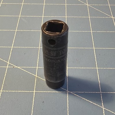 Snap-on Tools USA 3/8 Drive 10mm Metric Deep 6 Point Impact Socket SIMFM10