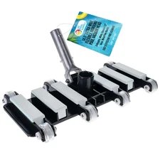 Manual Pool Vacuum Head for Inground Pools, Extra-Wide, Weighted - 1.5" Hose