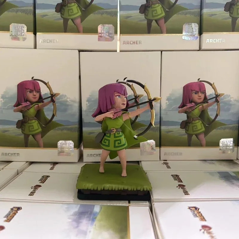 In Stock Supercell Original Clash of Clans Archer wizard Clash Royale 4-inch.