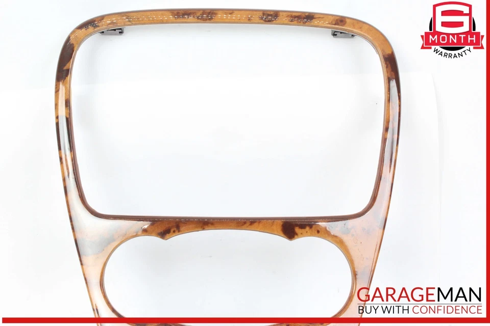 03-04 Mercedes R230 SL500 SL600 Center Console Trim Bezel Wood 2308207710 OEM - Image 2 of 4