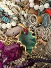 Vintage & Modern Some Signed Costume Jewelry Lot Full Small Priority Box # 12